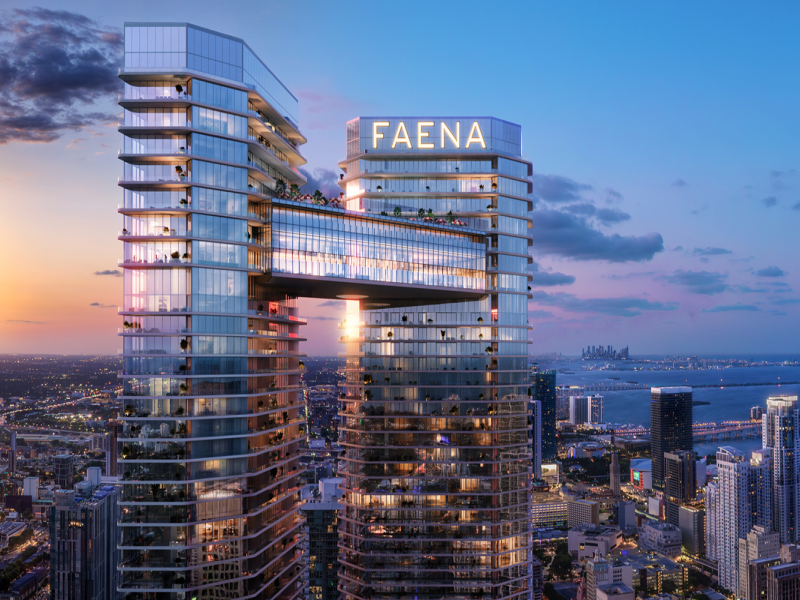 Faena Residences Miami, Downtown Miami property management