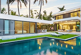 Luxury Miami Beach villa at 2456 Prairie Ave managed by Miami Prime Management